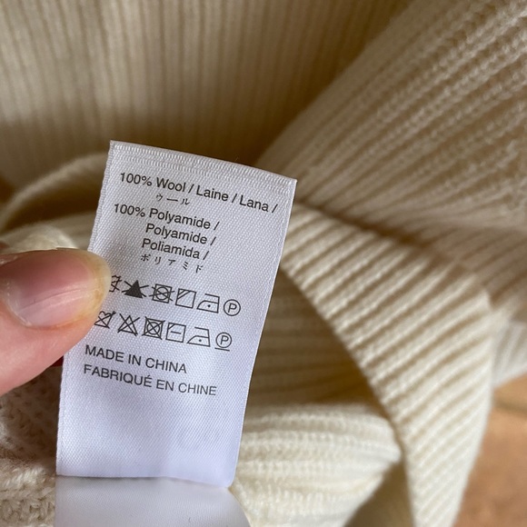 COPY - MO&Co lace trimmed sweater - Picture 4 of 6